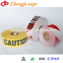 Elegant and sturdy double color pe barrier tape